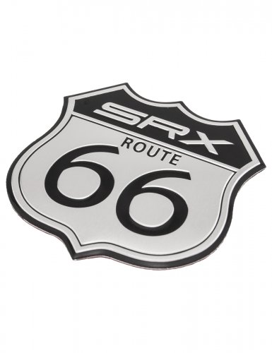 Эмблема ROUTE 66 SRX алюминиевая - фото фото 4