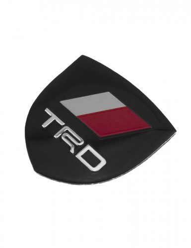 Эмблема для Toyota TRD герб черная - фото фото 4