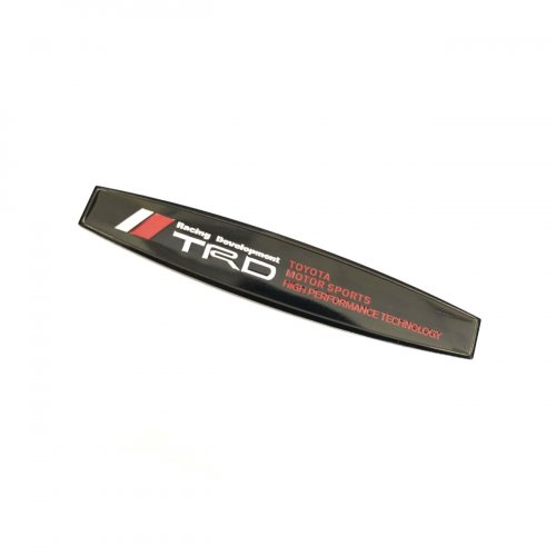 Табличка TRD черная - фото фото 4