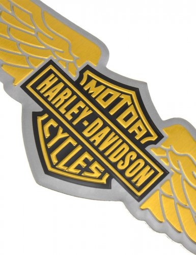 Алюминиевая эмблема Harley Davidson - фото фото 5