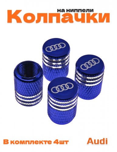 Колпачки на ниппель для Audi - фото