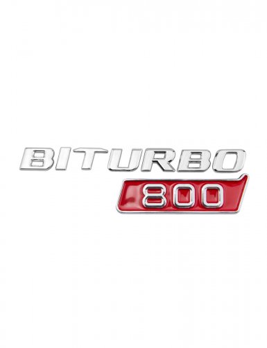 Эмблема на крыло для Mercedes Biturbo 800 образец 2017+ - фото фото 6