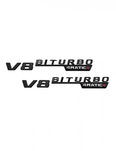 Эмблема на крыло для Mercedes V8 biturbo 4 matic+ - фото фото 6