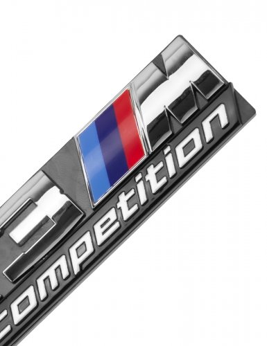 Эмблема на решетку для BMW X3M хром - фото фото 5