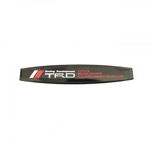 Табличка TRD черная - фото
