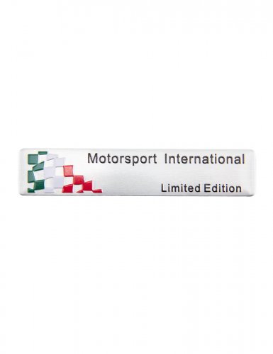 Эмблема Motorsport Limited Edition - фото фото 6