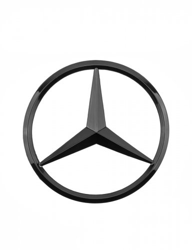 Эмблема на багажник для Mercedes B-class W246 черный глянец - фото фото 6