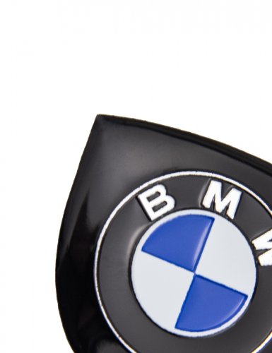 Эмблема для BMW щит черный глянец - фото фото 5