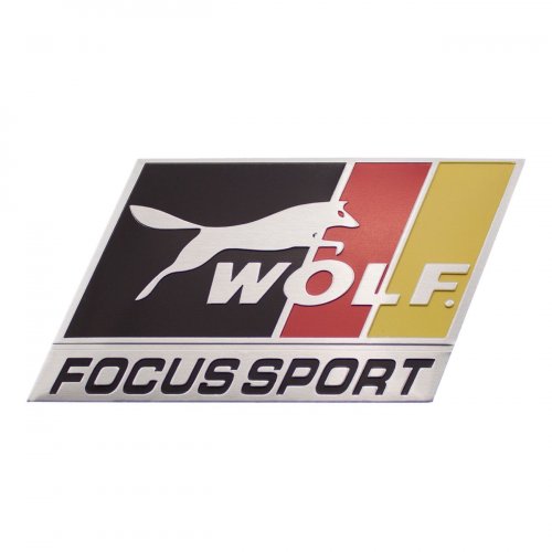 Эмблема универсальная Ford Focus Sport WOLF - фото