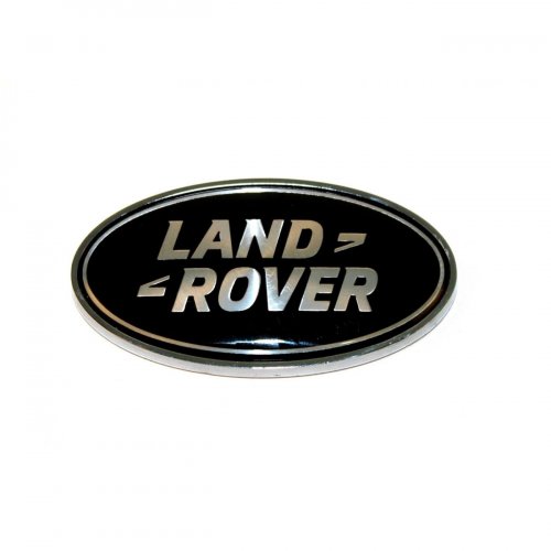Эмблема на багажник Land Rover черная - фото