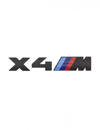 Эмблема на багажник для BMW X4M черный матовый - фото фото 6