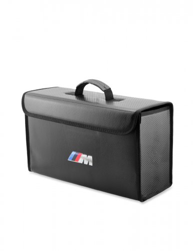 Органайзер в багажник для BMW M-performance карбоновый узор - фото фото 6