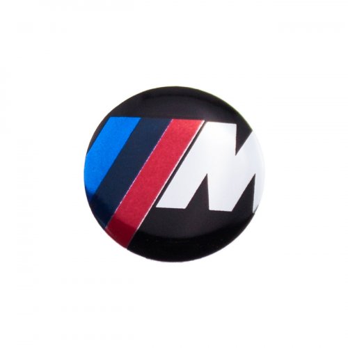 Наклейка круглая M-performance 1 см - фото