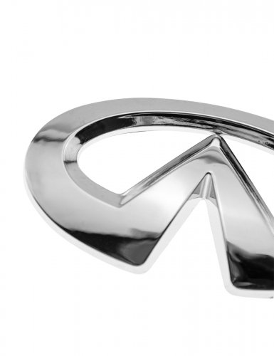 Эмблема на руль для Infiniti хром 63х32 мм. - фото фото 4