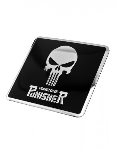 Эмблема Punisher алюминиевая 60х55 мм. - фото фото 4