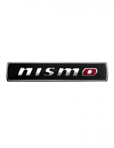 Шильдик для Nissan Nismo универсальный черный - фото