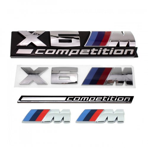 Комплект шильдиков для BMW X6 - фото