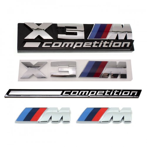 Комплект шильдиков для BMW X3 - фото