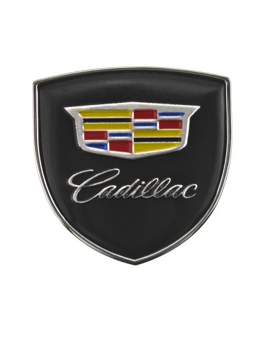 Эмблема для Cadillac герб с хром ободком - фото фото 7