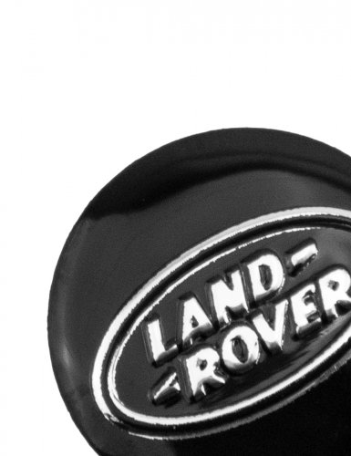 Эмблема на ключ для Land Rover 14 мм. черный глянец - фото фото 5