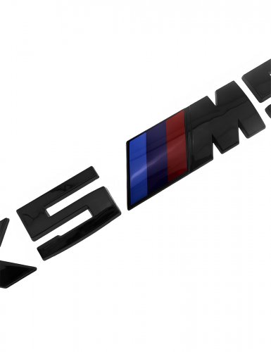 Эмблема на багажник для BMW X5M50d черный глянец - фото фото 5