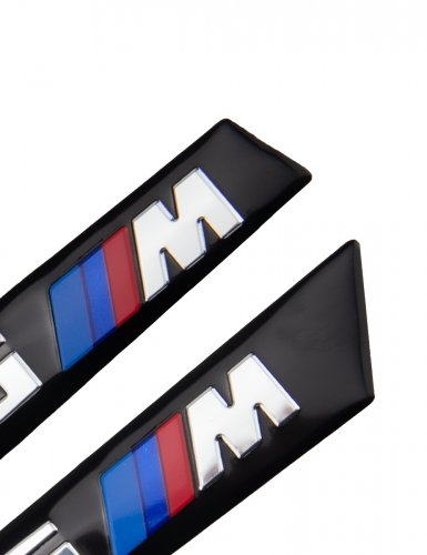 Эмблема на крыло для BMW X6M черный глянцевый 2 шт. - фото фото 5