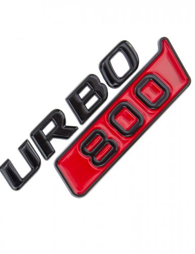 Эмблема на крыло для Mercedes Biturbo 800 черный глянец 1 шт - фото фото 5