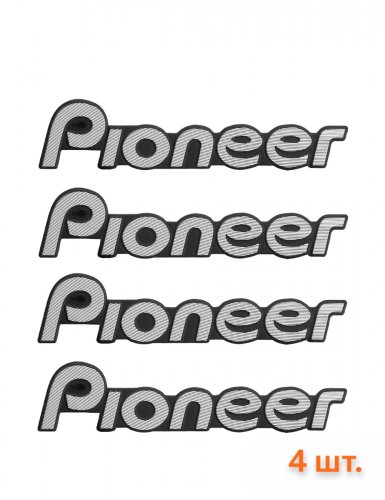 Эмблема на динамики автомобильные для Pioneer 4 шт. - фото фото 6