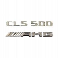 Комплект: шильдик на багажник Mercedes CLS500 (2017+) +AMG - фото
