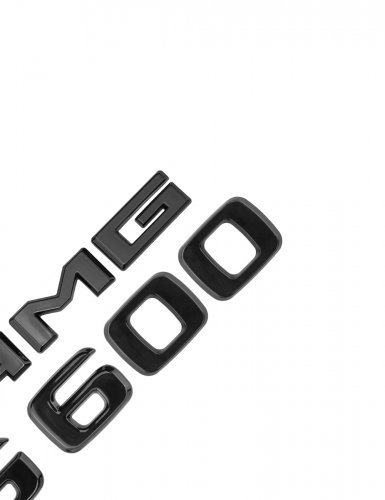 Эмблема на багажник для Mercedes G600 AMG черный глянцевый - фото фото 5