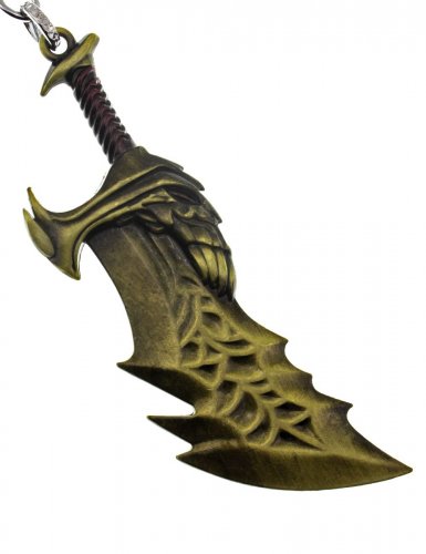 Брелок для ключей клинок Хаоса, оружие Кратоса из игры God of War - фото фото 5