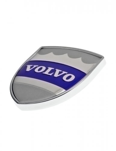 Эмблема для Volvo герб с хром ободком - фото фото 4