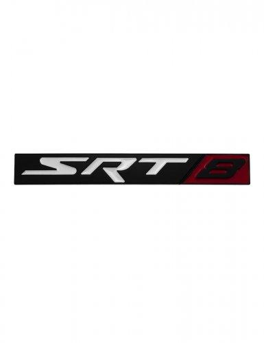 Эмблема для Jeep SRT 8 черный матовый металлическая - фото фото 7