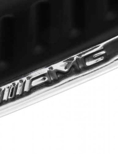 Насадки на глушитель для Mercedes AMG хром - фото фото 4