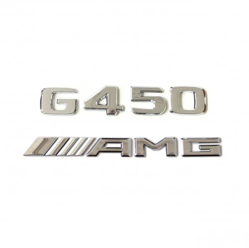 Комплект: шильдик на багажник для Mercedes G450 (2017+) +AMG - фото