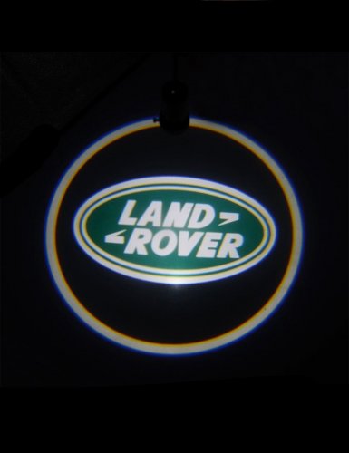 Подсветка дверей автомобиля для Land Rover со сверлением - фото фото 2