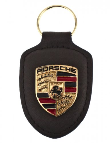 Брелок для ключа Porsche темно-коричневый - фото фото 5