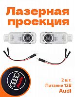 Подсветка дверей автомобиля для Audi - фото