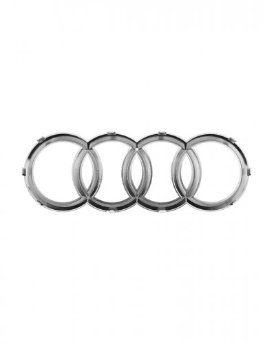 Эмблема на решетку для Audi Кольца 285 х 100 мм. - фото фото 3