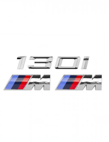 Эмблема на багажник для BMW 130i и M на крыло хром - фото фото 6