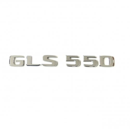 Комплект: шильдик на багажник Mercedes GLS550 (2017+)+4matic - фото фото 2