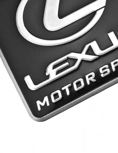 Эмблема для Lexus черная 55x60 - фото фото 5