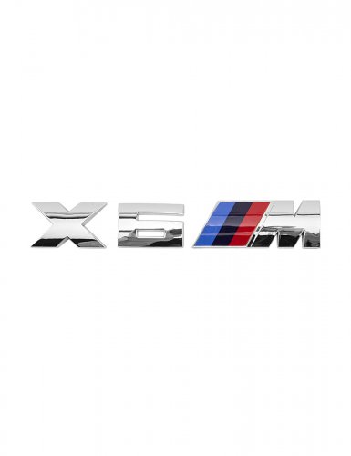 Эмблема на багажник для BMW X6M хром - фото фото 6