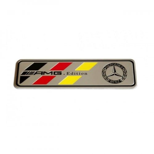 Табличка AMG большая 12 х 3,5 см - фото