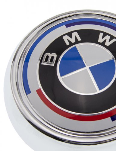Эмблема на багажник для BMW юбилейная 105 мм. - фото фото 5