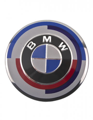 Эмблема наклейка на ключ для BMW 11 мм. голубая - фото фото 5