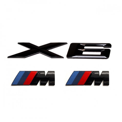 Комплект шильдиков для BMW X6 - фото