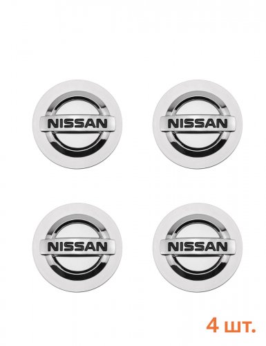 Колпачки на диски для Nissan 4 шт. - фото фото 6