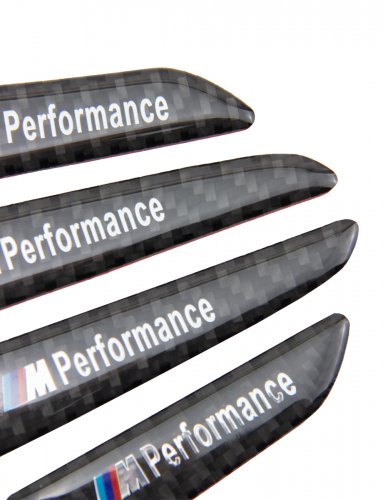 Эмблема на крыло для BMW M-performance карбон 4 шт. - фото фото 5