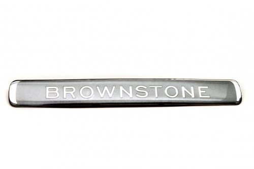 Комплект: эмблема Brownstone для Toyota серый 2 шт. - фото фото 4